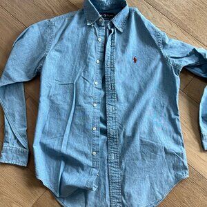 Ralph Lauren  Men's S Denim Button-Up
